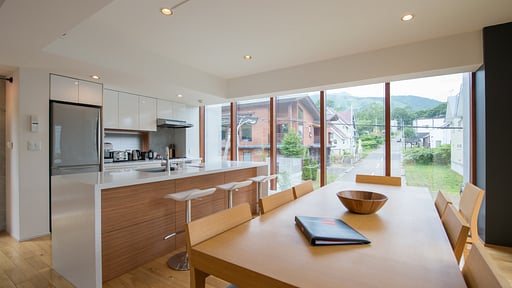 Konkuriito Tanoshii Tokoro Dining area