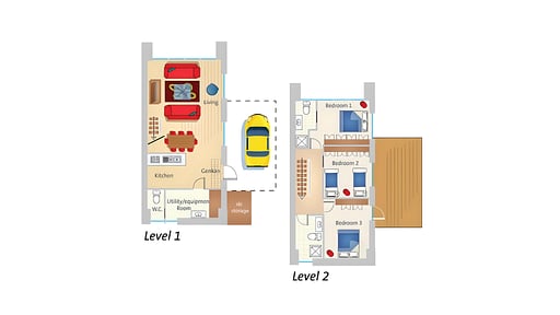 Konkuriito Tanoshii Tokoro Floor plan