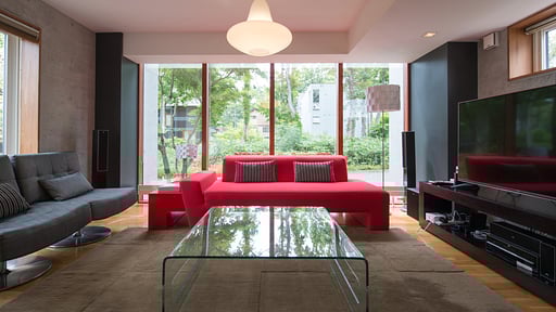 Konkuriito Tanoshii Tokoro Living room