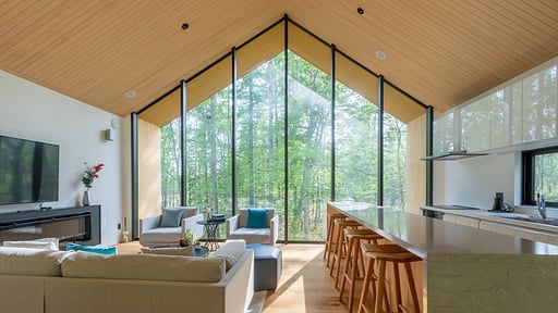 Kouzan Woods Chalet Living room