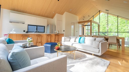 Kouzan Woods Chalet Living room
