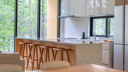 Kouzan Woods Chalet Kitchen