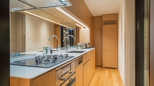 Kozue Apartment One Bedroom Suite Kitchen