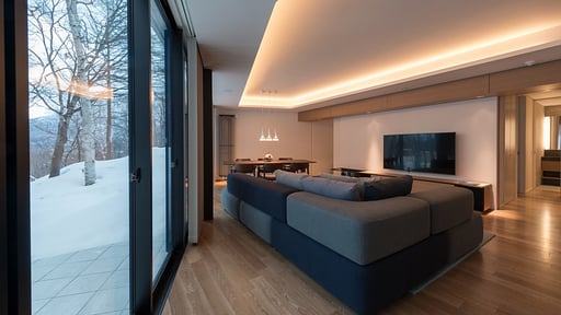 Kozue Apartment Two Bedroom Premier Living room