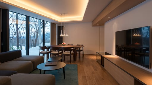 Kozue Apartment Two Bedroom Premier Living room