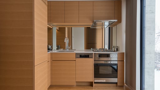 Kozue Apartment Two Bedroom Suite Kitchen