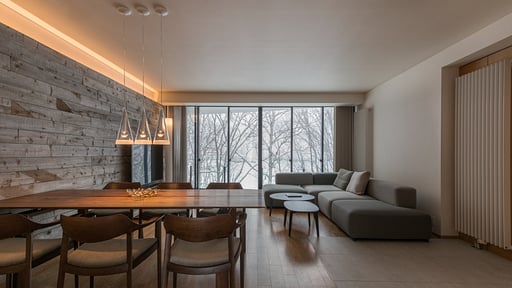 Kozue Apartment Two Bedroom Suite Living room