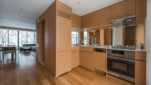 Kozue Apartment Two Bedroom Suite Kitchen