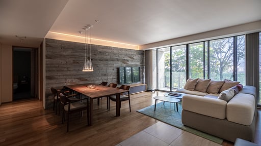 Kozue Apartment Two Bedroom Suite Living room