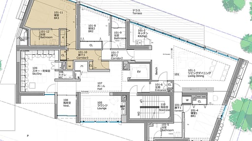 Kozue Superior Studio Floor plan