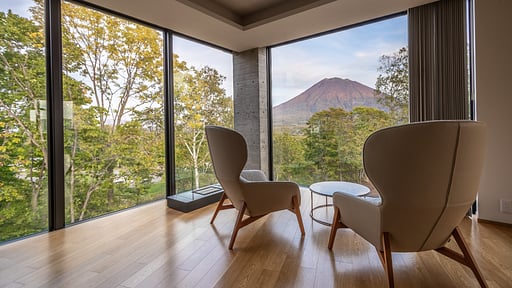 Kozue Yotei Panorama Penthouse Living room