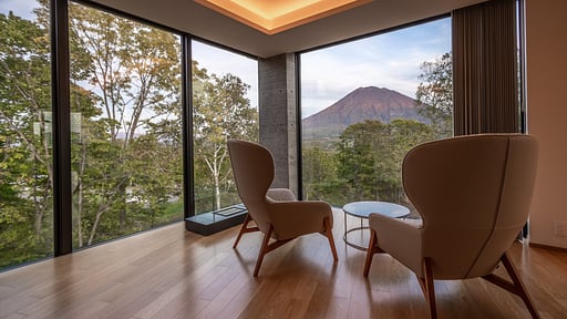 Kozue Yotei Panorama Penthouse Living room