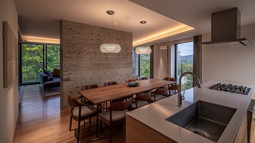 Kozue Yotei Panorama Penthouse Dining area