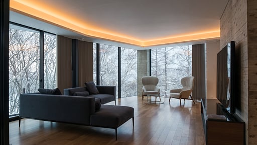 Kozue Yotei Panorama Penthouse Living room