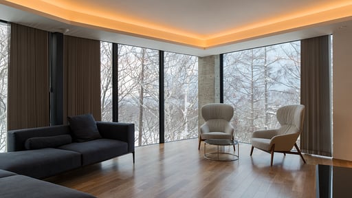 Kozue Yotei Panorama Penthouse Living room