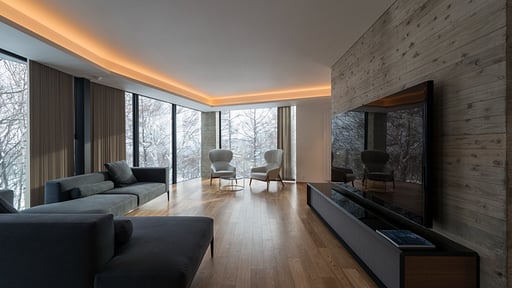 Kozue Yotei Panorama Penthouse Living room