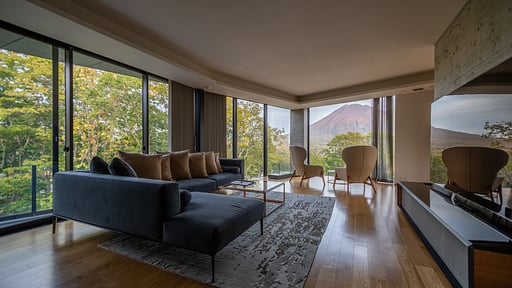 Kozue Yotei Panorama Penthouse Living room