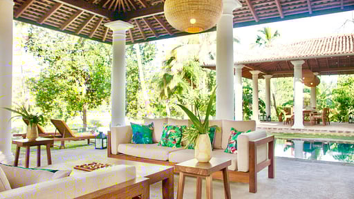 Kumbura Villa Гостиная