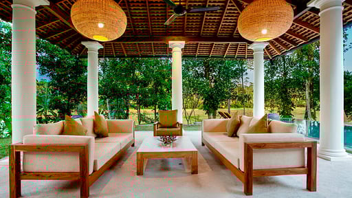 Kumbura Villa Гостиная