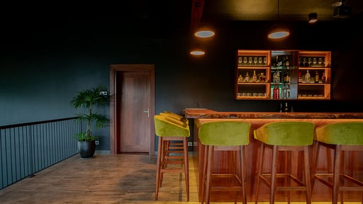 Kurokawa Villa Indoor bar
