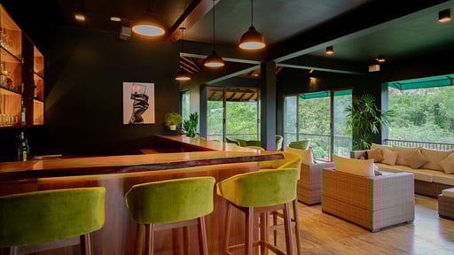 Kurokawa Villa Indoor bar