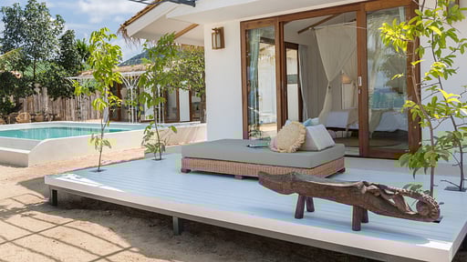 Kya Beach House Terras/Veranda