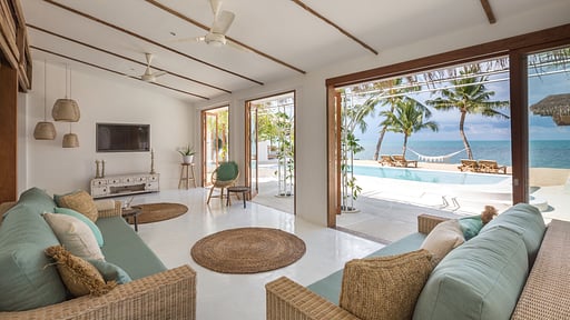 Kya Beach House Woonkamer 1