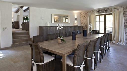 La Bastide Les Vallats Dining area