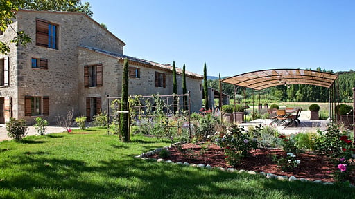 La Bastide Les Vallats Garden