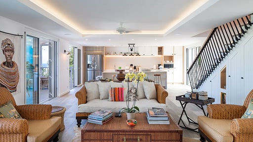 Villa La Belle Créole Wohnbereich