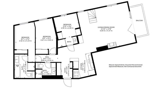 Chalet La Canadienne 8 Plan