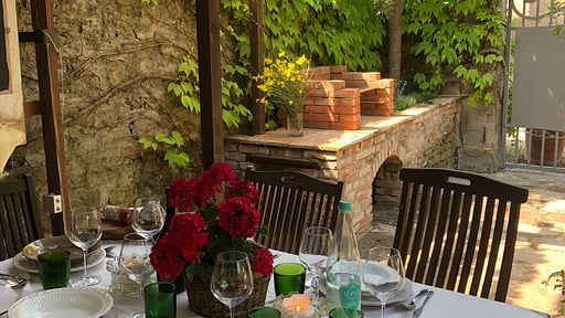 La Casa del Sole Dining area