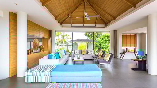 La Colline Villa Suriyan 16 Гостиная