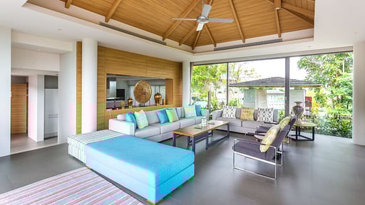 La Colline Villa Suriyan 16 Гостиная