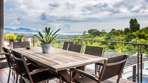 La Colline Villa Suriyan 16 Терраса/веранда