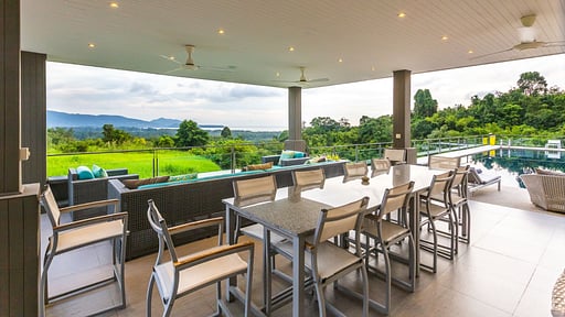 La Colline Villa Suriyan 16 Терраса/веранда