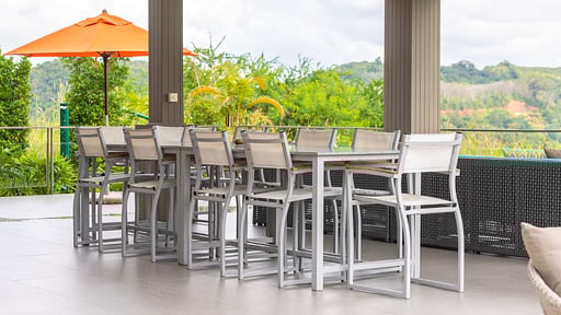 La Colline Villa Suriyan 16 Терраса/веранда