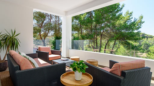 Villa La Fabrica Terrasse/Veranda