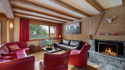 Chalet La grange a Gege Living room