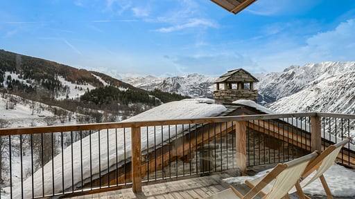 Chalet La Grange Martinel Terrace/Veranda