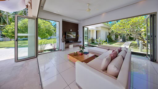 La Lagune Villa Living room