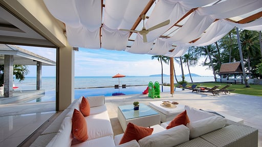 La Lagune Villa Living room