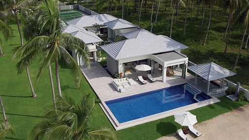 La Lagune Villa Drone pictures