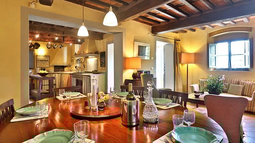 Villa La Macchietta Eethoek