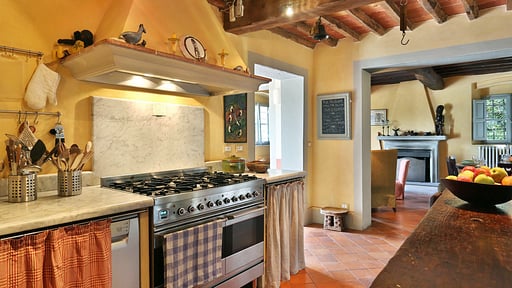 Villa La Macchietta Kitchen