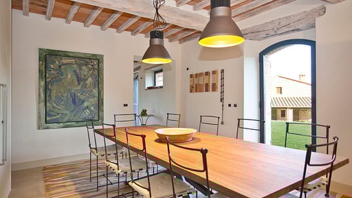 Villa La Maccinaia 10 Dining area 2