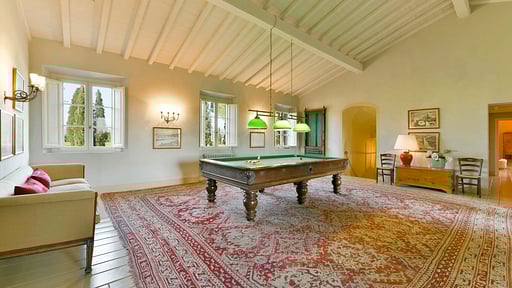 Villa La Miniera Billiard