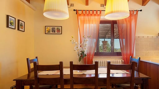 LA SALVE D'ALT Dining area