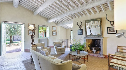 Villa La Sorgente Living room 1