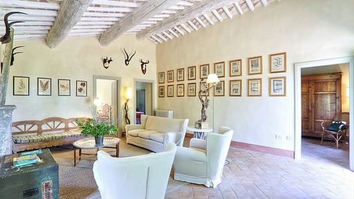 Villa La Sorgente Living room 1